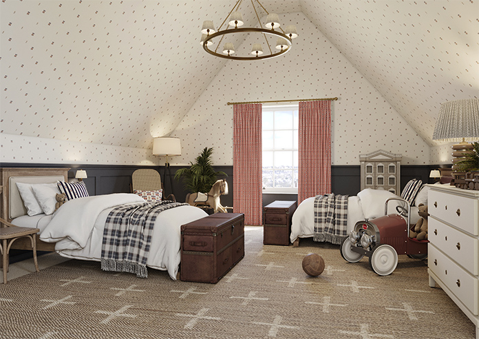 Kings Breakfast, On Guard Kingsmen - Made to Measure Curtains - Image 7